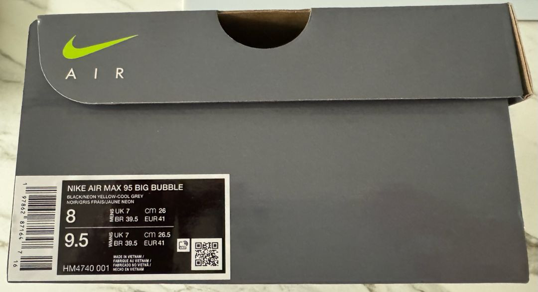 나이키 에어맥스 95 OG네온 260mm--2