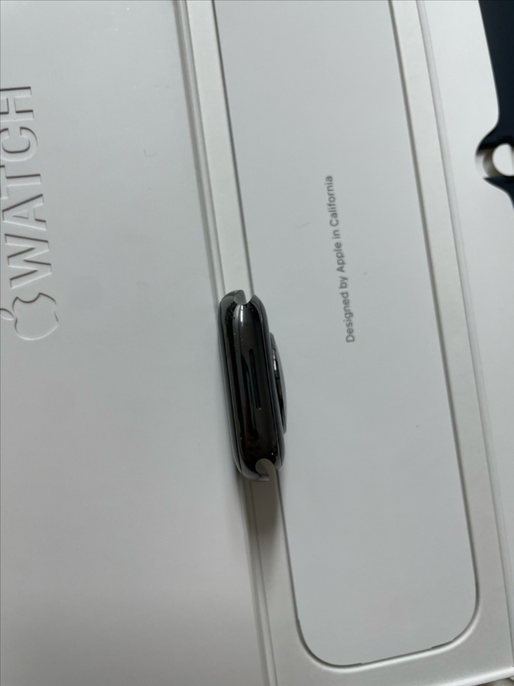 애플워치8스테인리스 41mm 그래파이트 SSS급--5