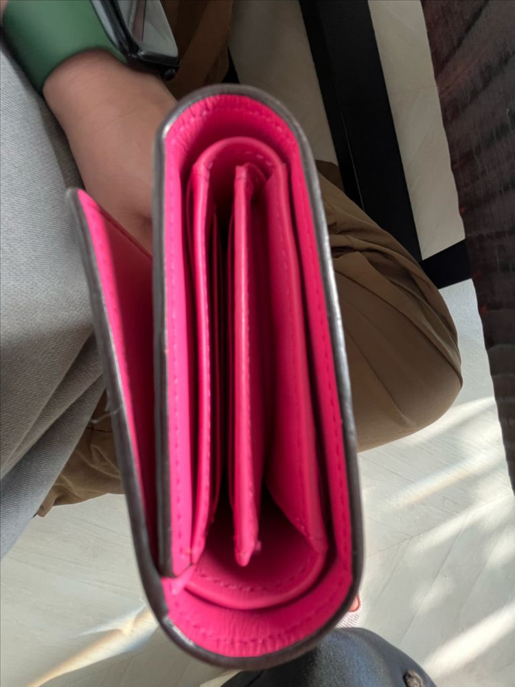 MCM 비세토스 토끼 반지갑 브라운--4