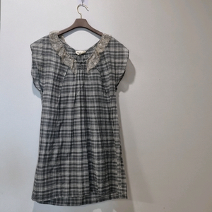 아떼 바네사브루노 체크 원피스 백화점정품