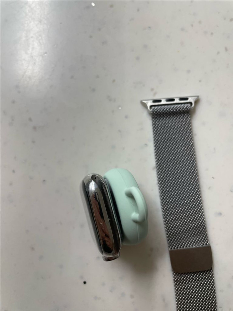 애플워치8스테인리스 41mm 실버--6