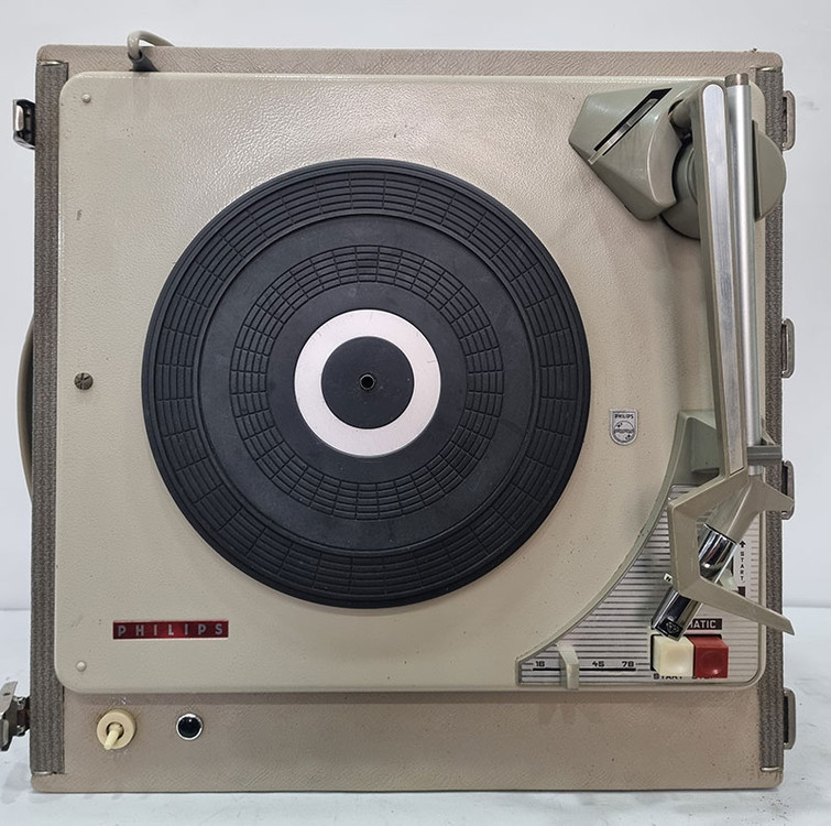 빈티지 LP 턴테이블--2