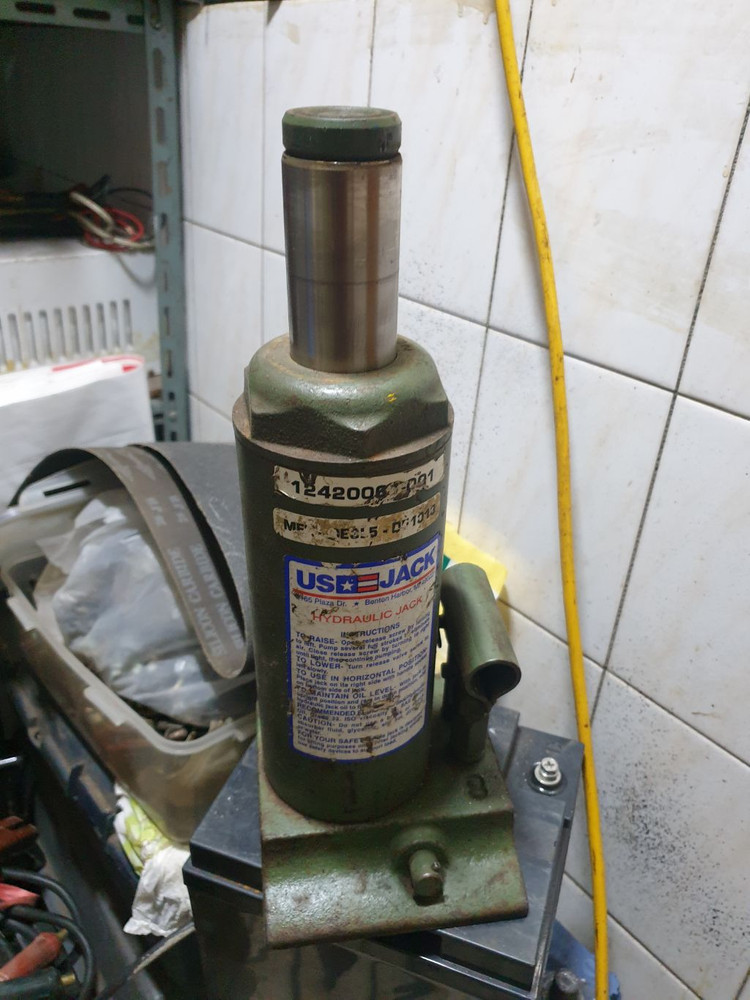 미군 8톤 유압식 잭--1