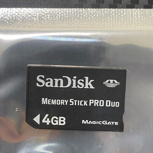 샌디스크 메모리 스틱 PRO DUO 4GB