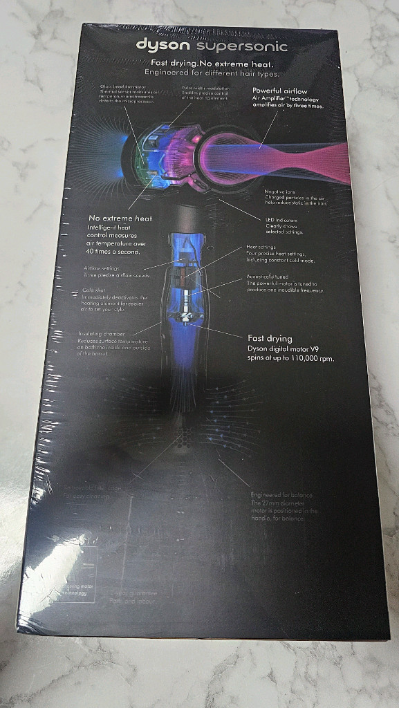 초특가 다이슨 슈퍼소닉 헤어드라이어 HD15 개봉 새상품--1