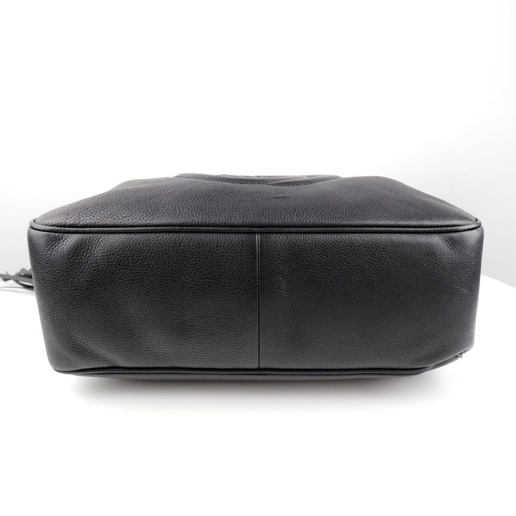 [중고명품다올] 구찌 소호 테슬 체인 숄더백 블랙 353126--4