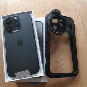 아이폰15프로 256G 리퍼새것+스몰링포함