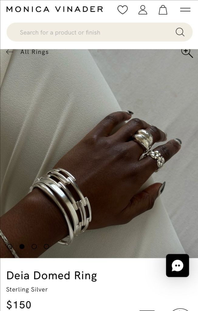 모니카비나더 데이아 링 반지 monica vinader--2