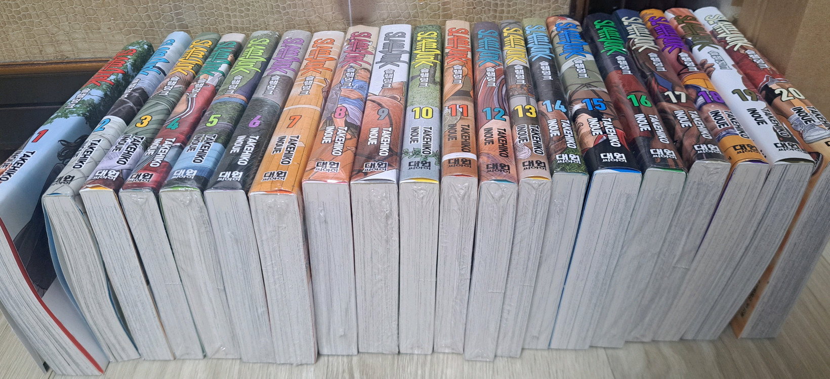 슬램덩크 만화책 신장재편판 미개봉 포함 1-20권 전권 세트 판매 (거의 미개봉)--1