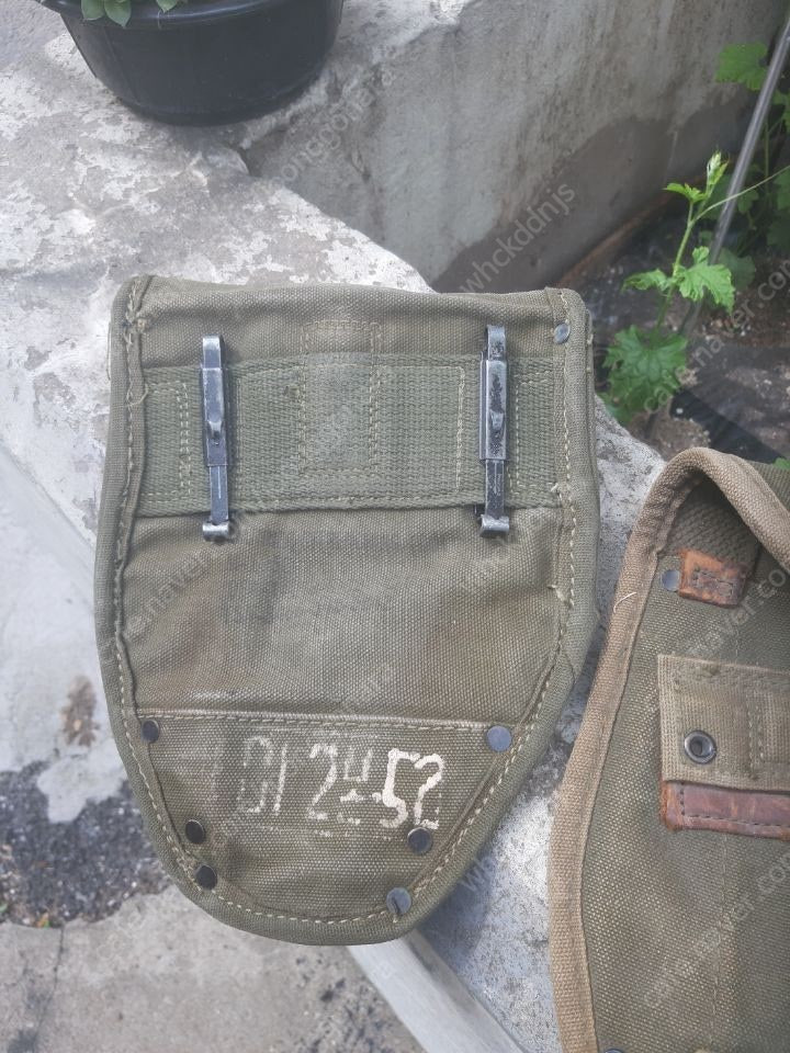 미군 장삽 /막삽 /곡괭이 /야삽 파우치--7