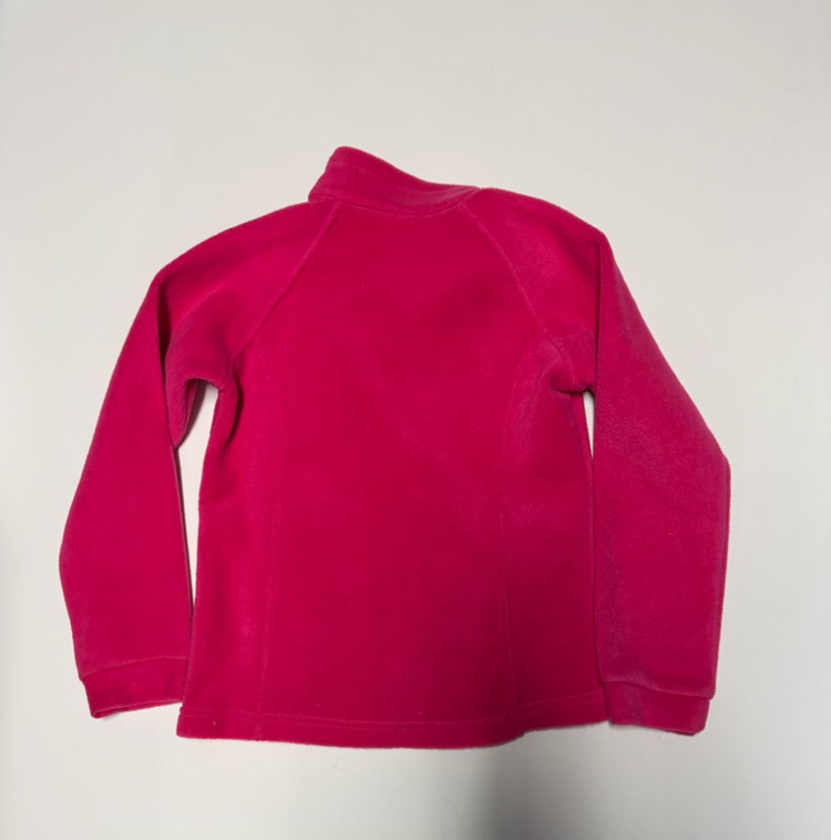 여성 컬럼비아 키즈 핑크 플리스 집업 자켓 44 이미지