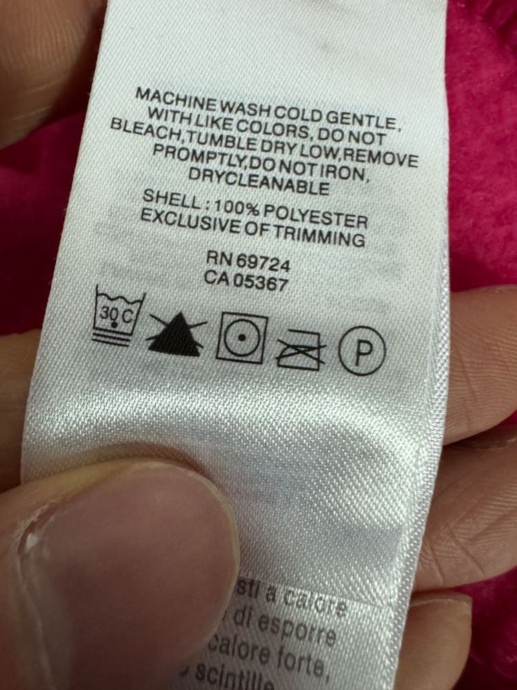 여성 컬럼비아 키즈 핑크 플리스 집업 자켓 44 이미지