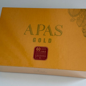 베트남침향 아파스골드 60년산 침향 한박스 90정 새상품입니다