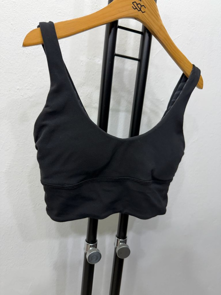 정품) 룰루레몬 블랙 브라탑 6--1