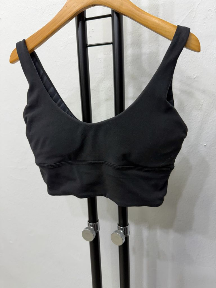정품) 룰루레몬 블랙 브라탑 6--2