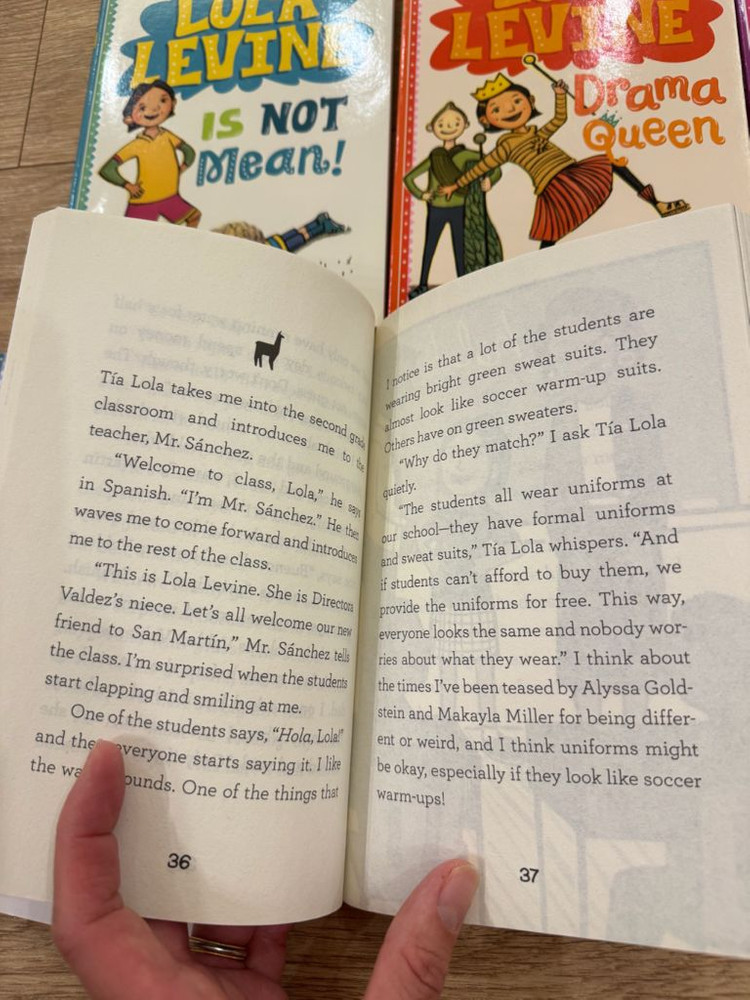 Lola levine 6권 ( ar 3-4점대 영어 원서 ) - 정품직접구매, 상태최상--4