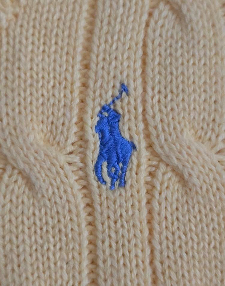 폴로 랄프로렌키즈 케이블 니트 스웨터 조끼 24M--4