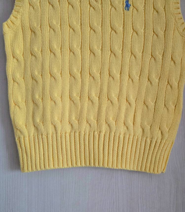 폴로 랄프로렌키즈 케이블 니트 스웨터 조끼 24M--5