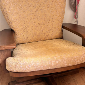 아피나 회전 원목 1인 쇼파