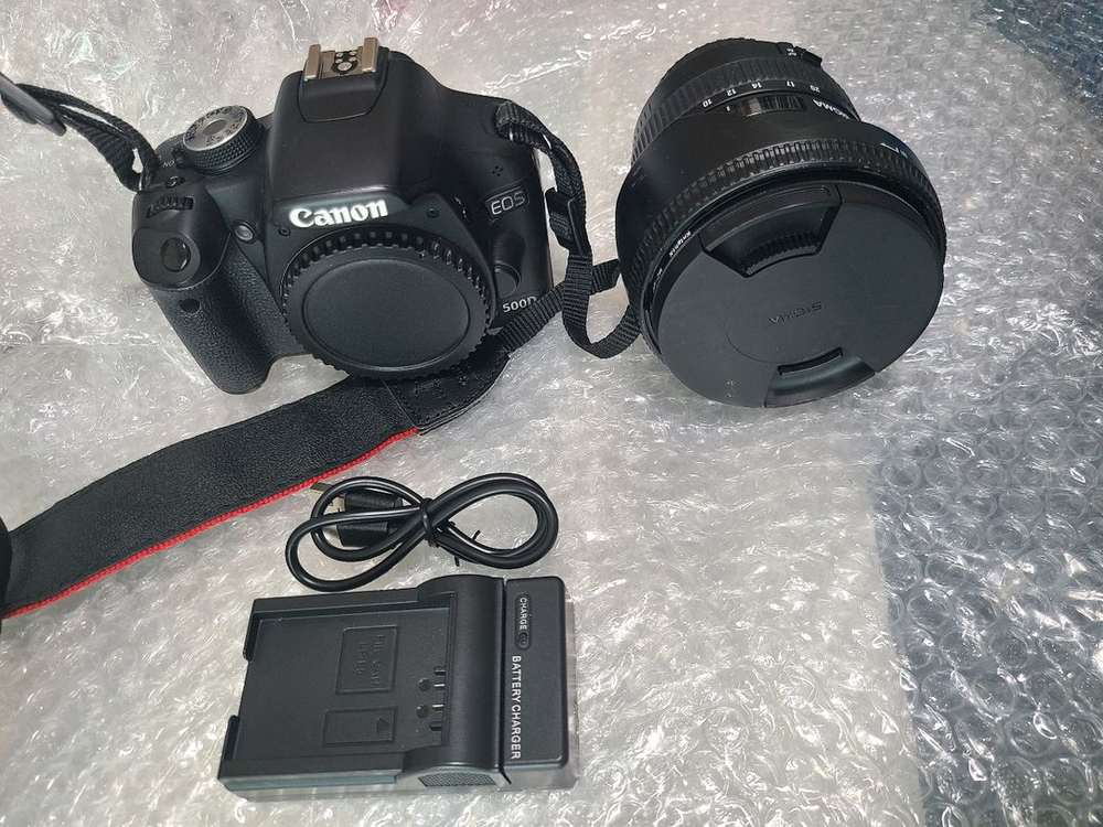 캐논 500d(9000컷 이내-판매완료)와 시그마 10-20m 각개 판매 이미지