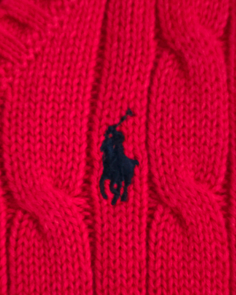 폴로 랄프로렌키즈 케이블 니트 스웨터 조끼 24M--4