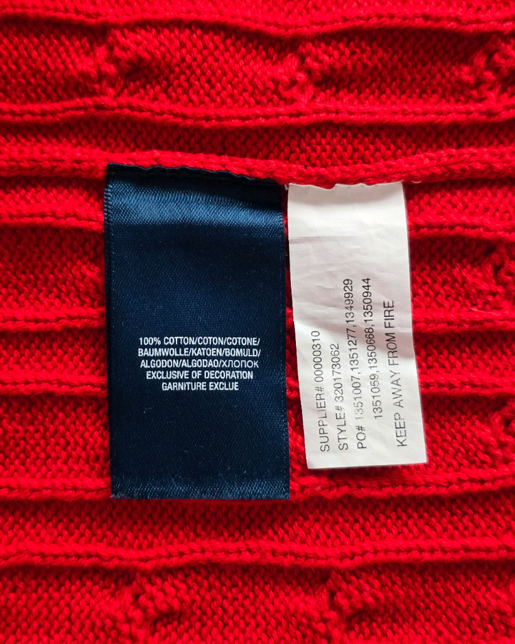 폴로 랄프로렌키즈 케이블 니트 스웨터 조끼 24M--7