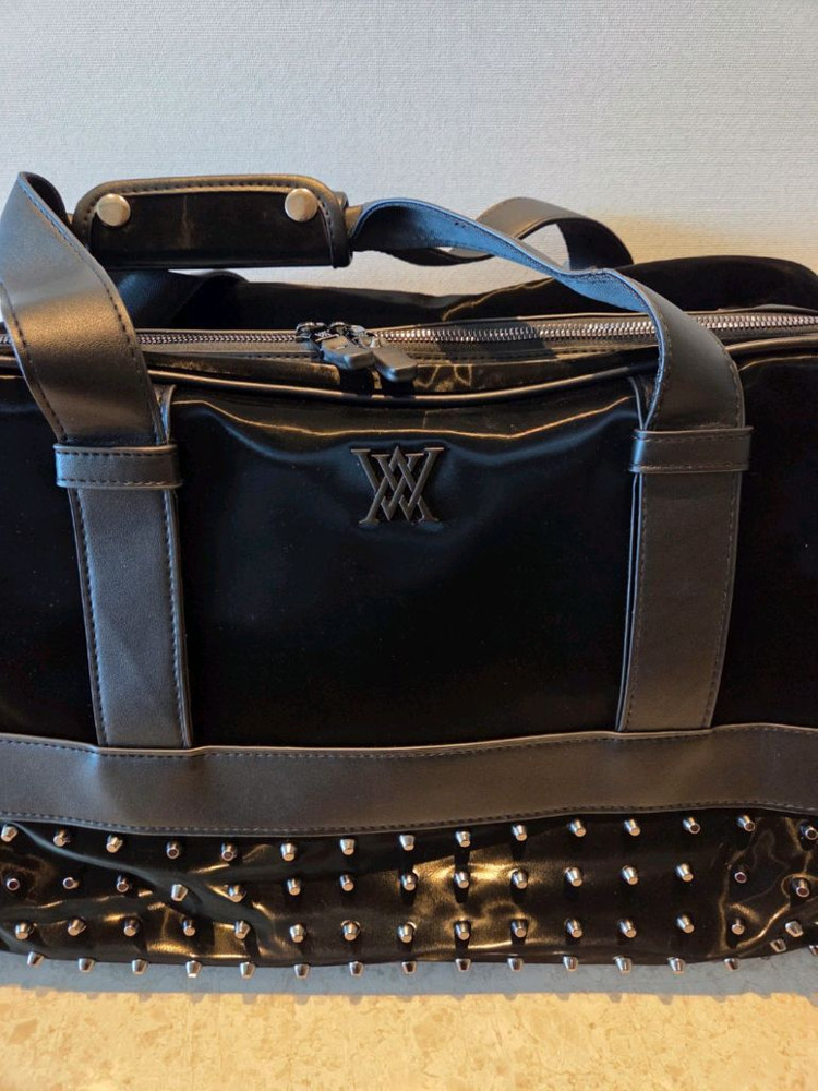 국내당일발송 어뉴 골프백 캐디백 보스턴백 블랙 이미지