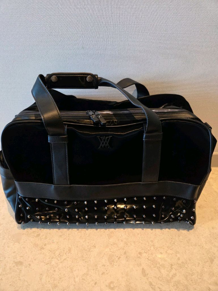 국내당일발송 어뉴 골프백 캐디백 보스턴백 블랙 이미지