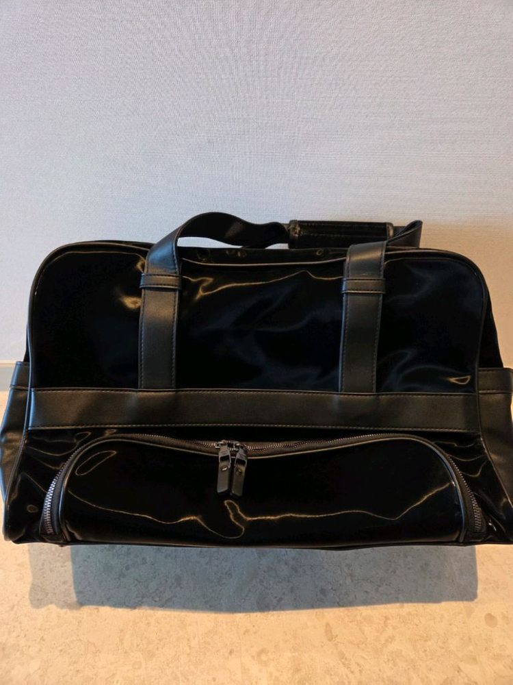 국내당일발송 어뉴 골프백 캐디백 보스턴백 블랙 이미지