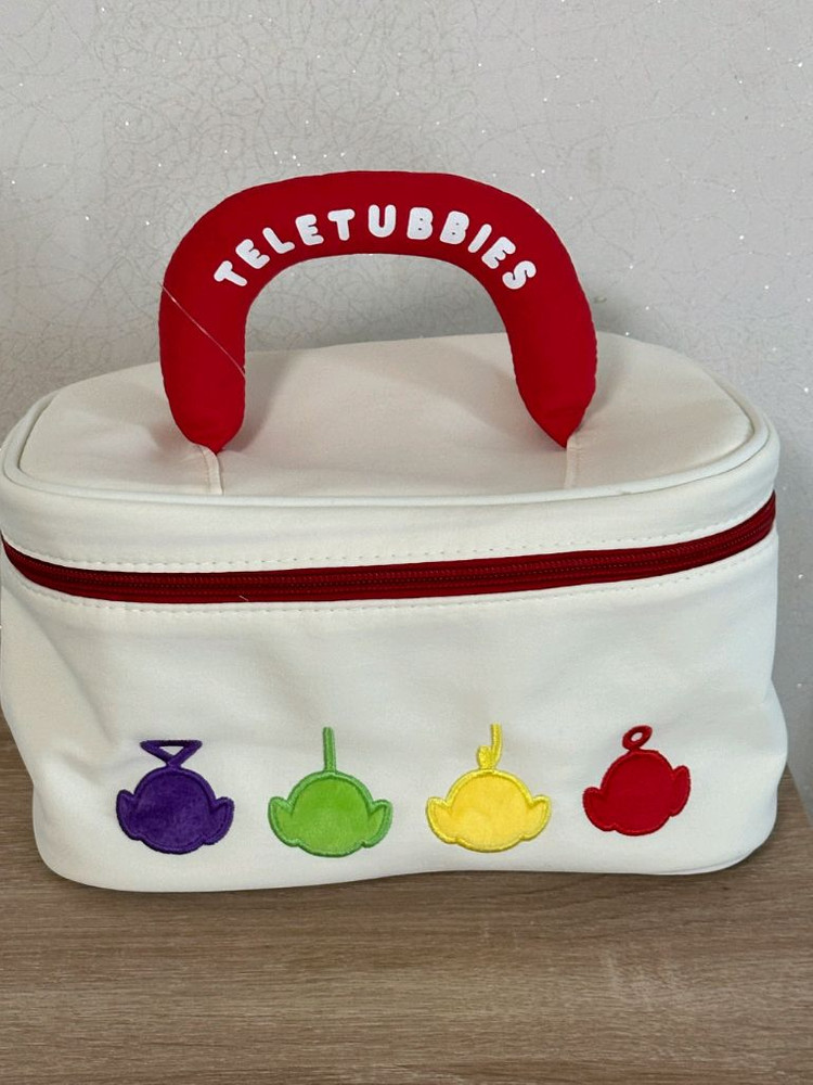 봄피크닉 CU 텔레토비 사각파우치 미개봉2개 개봉1개 이미지