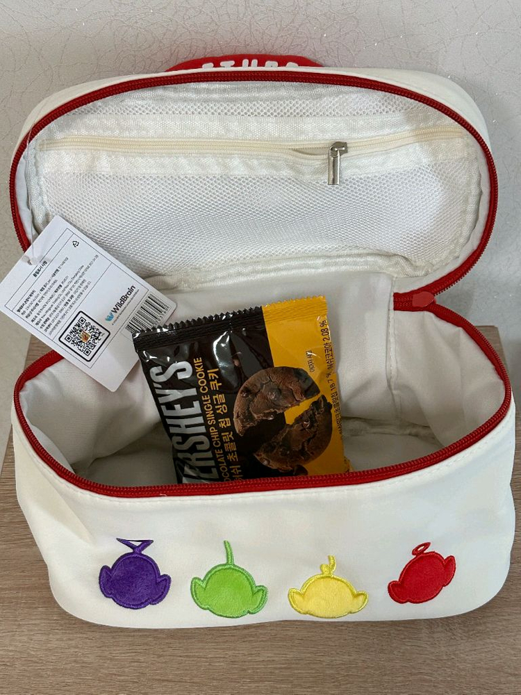 봄피크닉 CU 텔레토비 사각파우치 미개봉2개 개봉1개 이미지