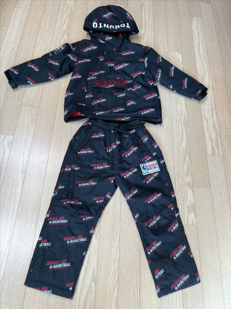 NBA키즈 스키복 120 + 폴로키즈부츠 190 이미지