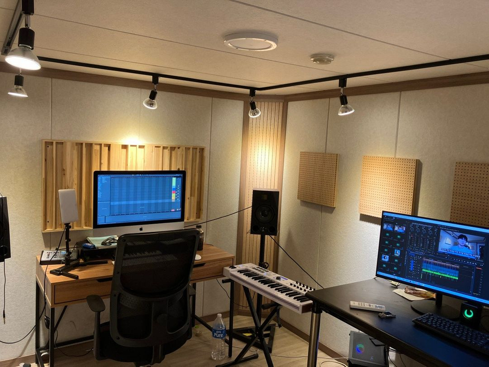 대형 트리플 방음부스 (드럼 미디) 원가 1200만원 이미지