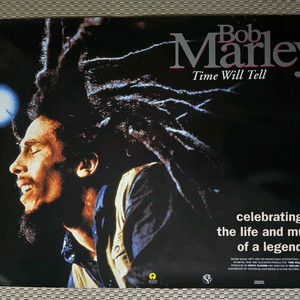 포스터 Bob Marley 밥 말리 Time Will Tell PROMO 포스터 이미지
