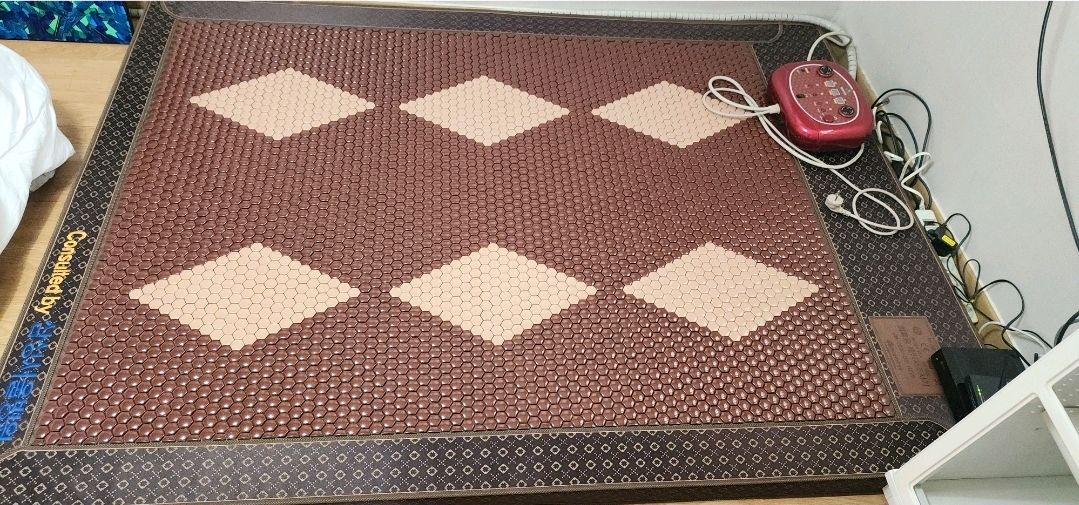 GH자연건강 의료용 레이제조사기 온열매트 2인용 이미지