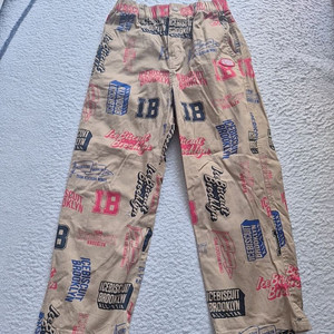 아이스비스킷 레터링팬츠<새상품>145