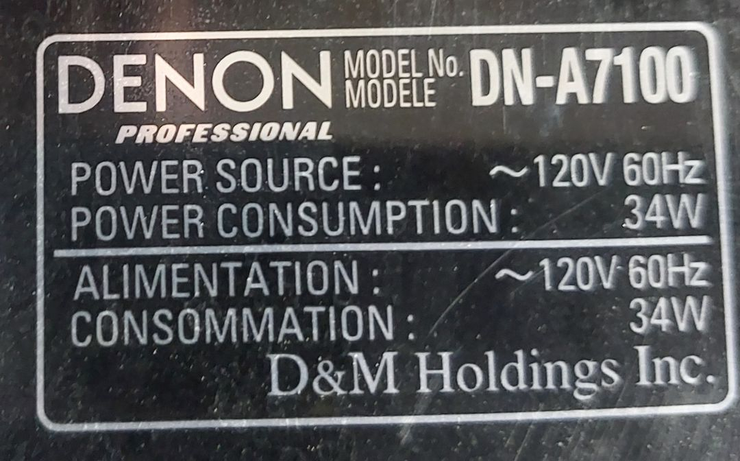 데논 DN-A7100 디코딩 프리앰프--2