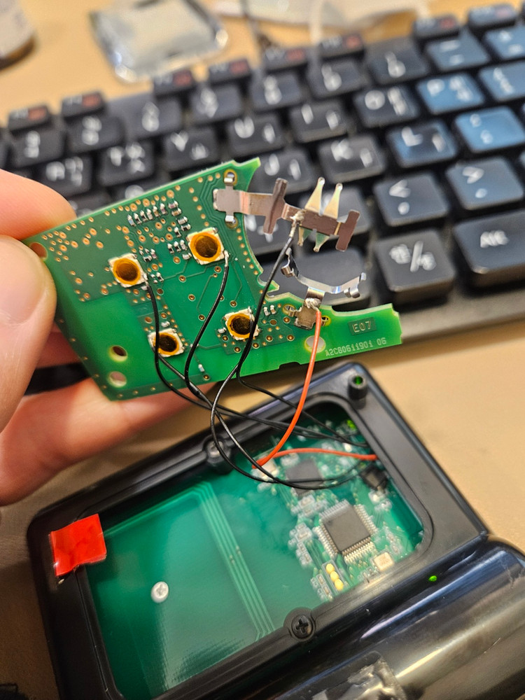 키플 차키 없는 운전 자동차 디지털키 이미지