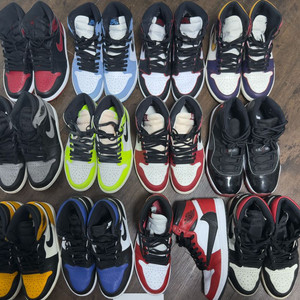 조던1 OG모델및 조던 11 브레드