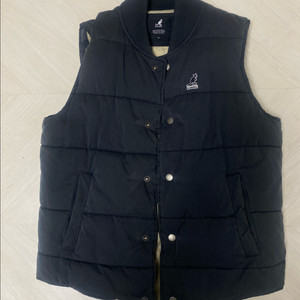 캉골 세무 패딩 조끼 m