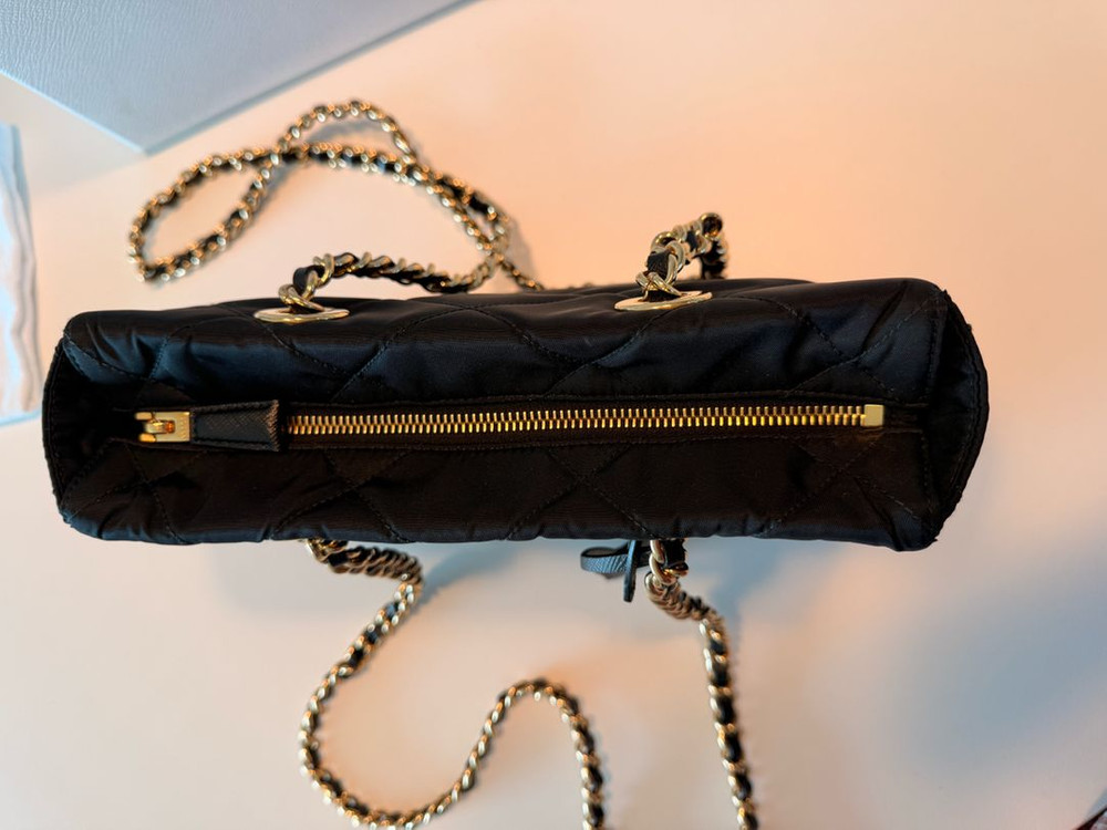 프라다 리나일론 패딩 숄더백--6