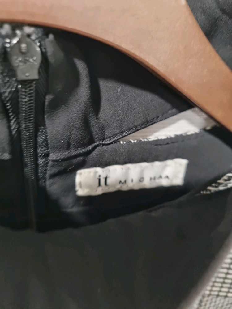 잇미샤 체크 플레어 원피스--3