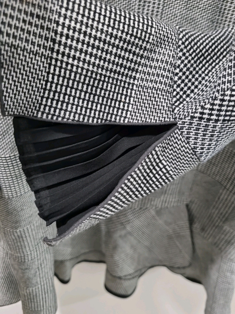 잇미샤 체크 플레어 원피스--5