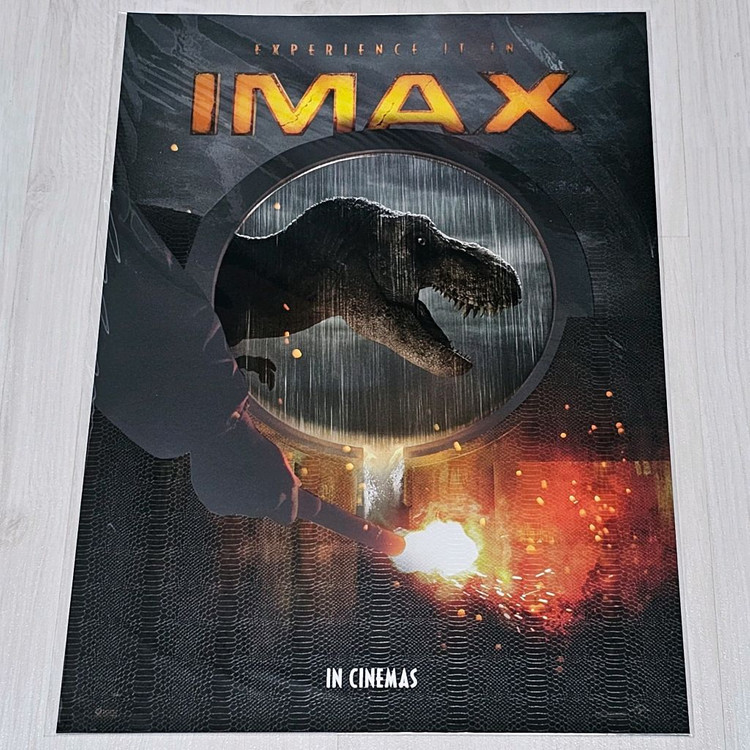 쥬라기 월드: 도미니언 아이맥스(IMAX) 포스터 (A3) 이미지