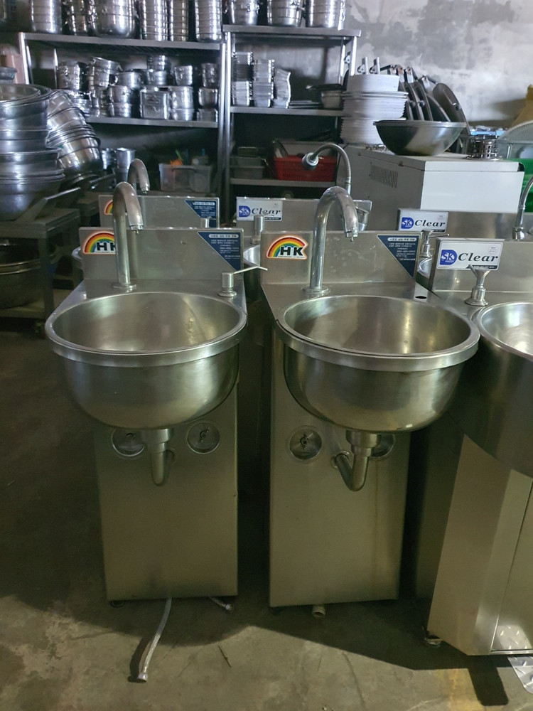 손세정대...페달식손세정대...작은씽크대..햅썹인증용.. 이미지