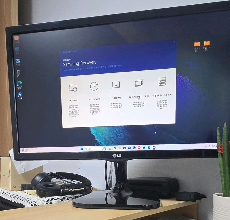 삼성 데스크탑i5 10400 컴퓨터-Win 11Pro--7