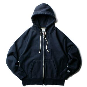 새상품 the resq 더 레스큐 네이비 후드집업 M