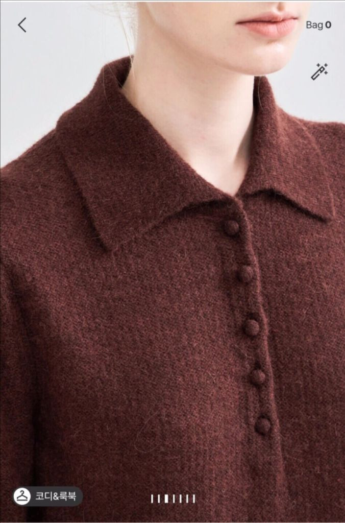 한섬 24fw 래트바이티 latt 알파카 니트 55 이미지