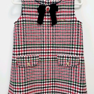 프렌치캣 체크 원피스 110사이즈 이미지