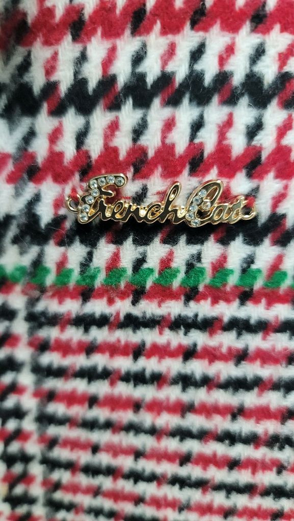 프렌치캣 체크 원피스 110사이즈 이미지